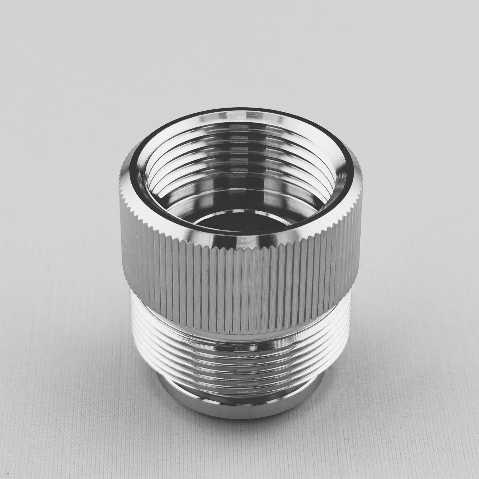 Adaptateur Pg13.5 M24x1 Inox 316L, électropolis  pour bioréacteur - Fermentec Shop