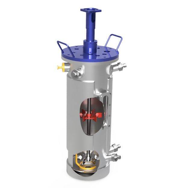 Bioréacteur industriel Bionet F2 stérilisable en place pour production pilote et scale-up