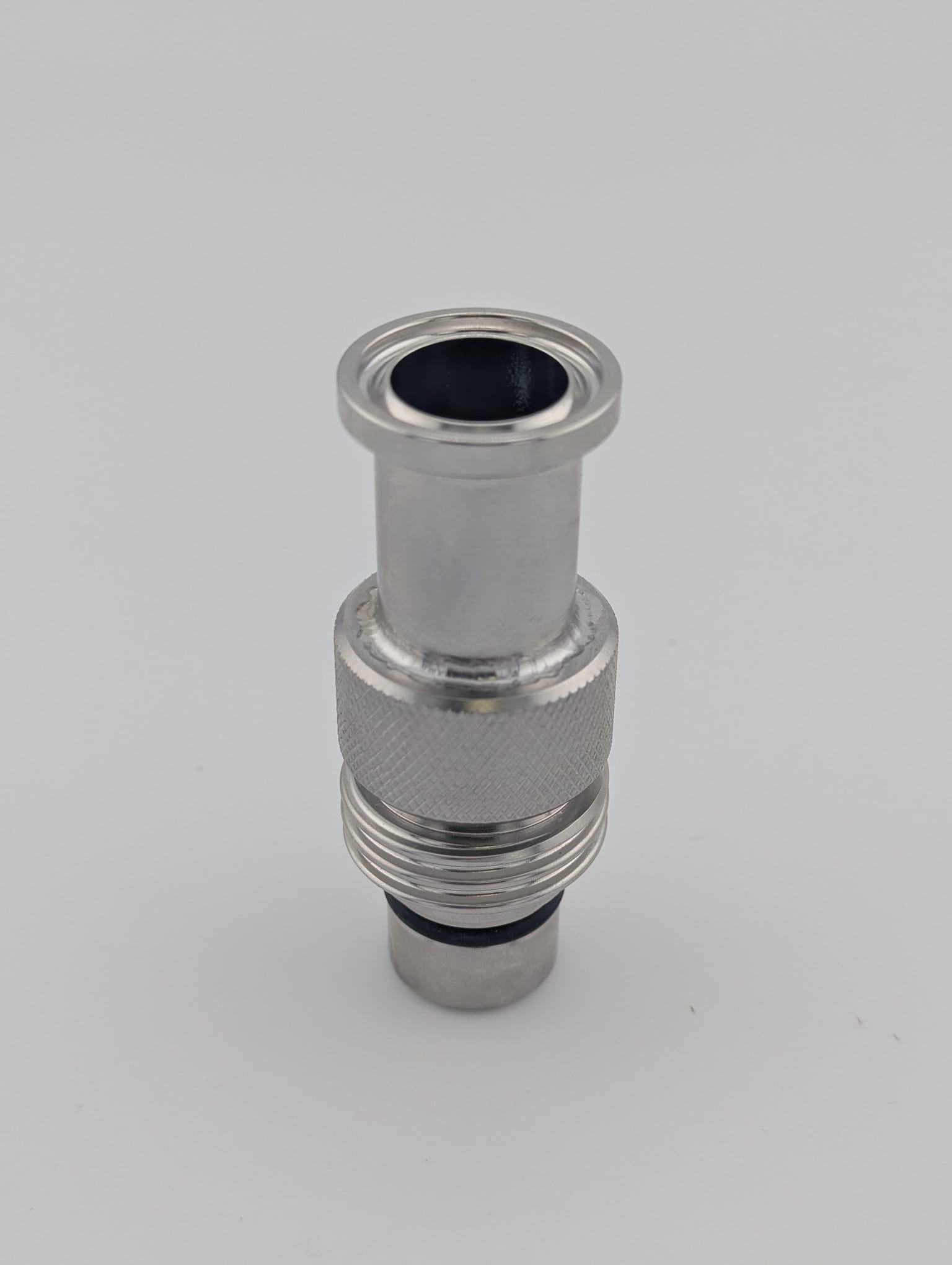 Bouchon Ø19 RD28 microclamp 3/4" ASME BPE Inox 316L pour bioréacteur - Fermentec Shop
