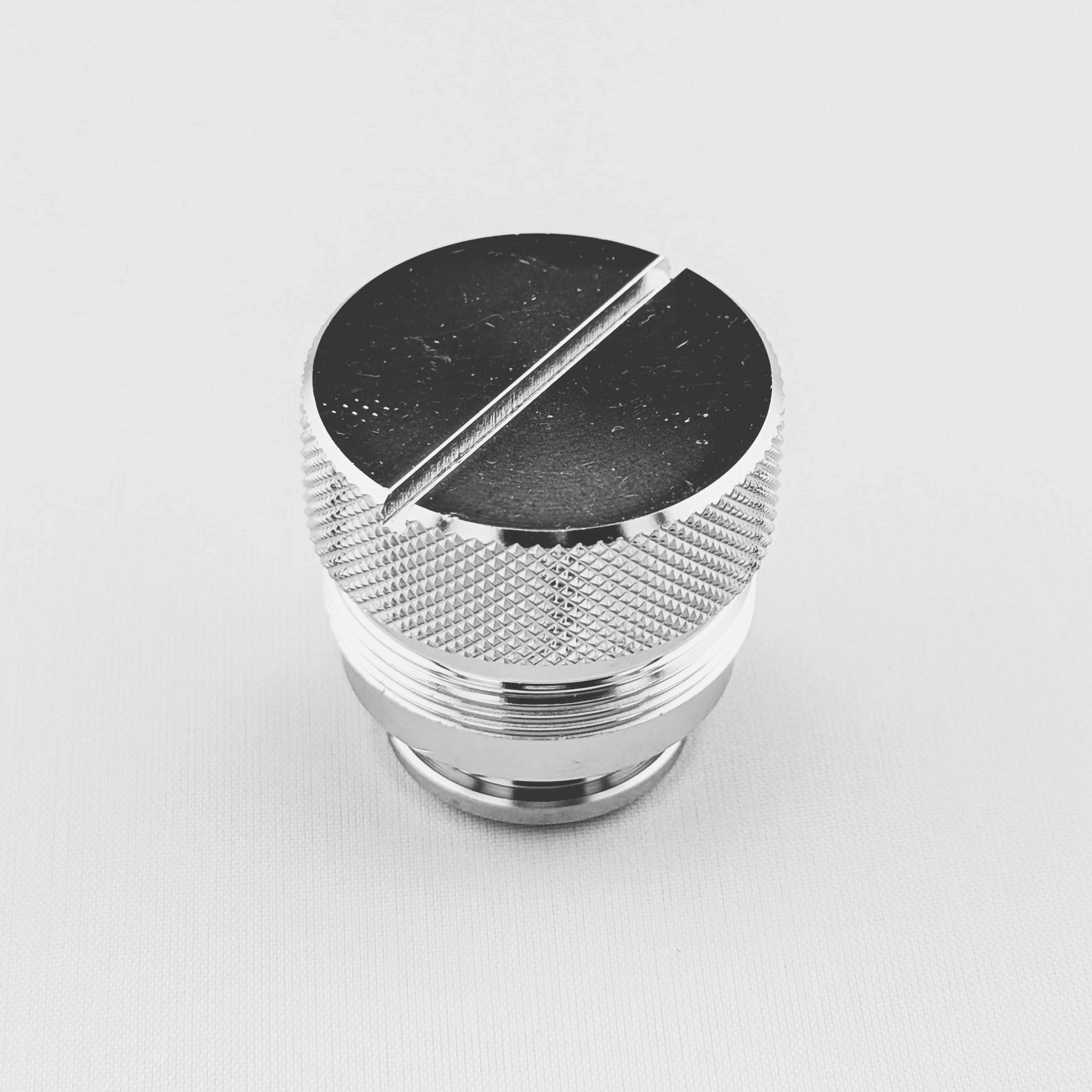 Bouchon Ø19 - M26 x 1  Inox 316L, électropolis pour bioréacteur - Fermentec Shop