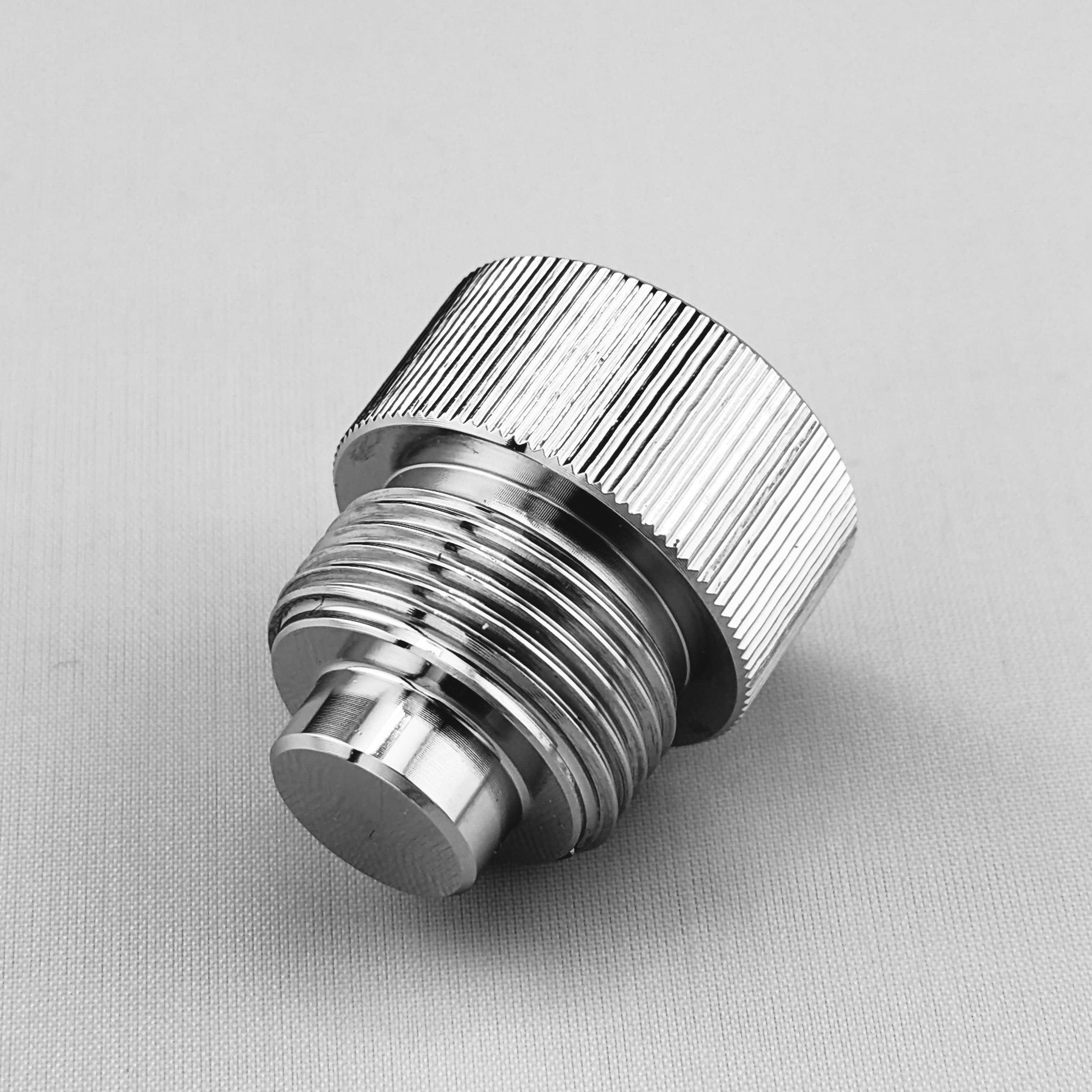 Bouchon Ø12 - Pg13.5 Inox 316L, électropolis  pour bioréacteur - Fermentec Shop