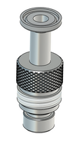 Bouchon Ø19 RD28 microclamp 1/2" ASME BPE Inox 316L, électropolis  pour bioréacteur - Fermentec Shop
