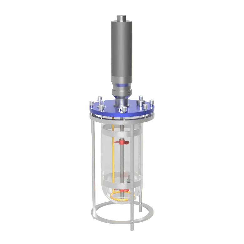 Bioréacteur Bionet F1 en acier inoxydable pour culture cellulaire et fermentation.
