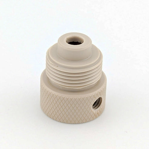 Bouchon percé Ø6.1 - pg13.5 peek pour bioréacteur - Fermentec Shop