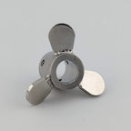Pale d'agitation - Hélice Marine Ø10 Ø42 - Inox 316L, électropolis Fermentec