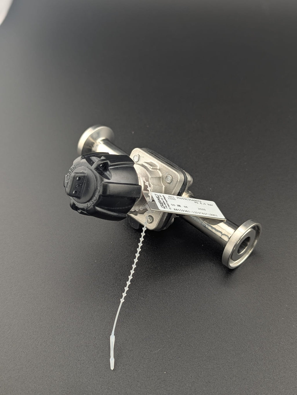 Vanne Gemü - 2 voies - microclamp ASME BPE 1/2" Fermentec