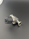 Vanne à membrane - 2 voies - microclamp ASME BPE 1/2" inox 316L, électropolis  pour bioréacteur - Fermentec Shop