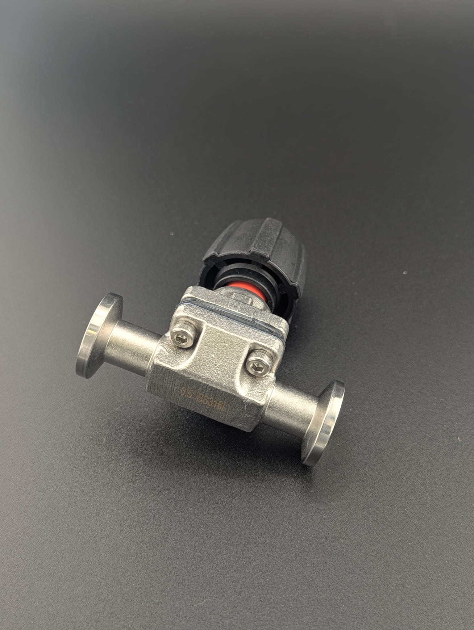 Vanne à membrane - 2 voies - microclamp ASME BPE 1/2" Fermentec