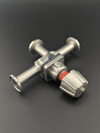 Vanne à membrane - 3 voies - microclamp ASME BPE 1/2" Fermentec
