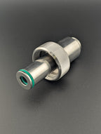 Bouchon passe sonde port Ingold 52mm Inox 316L, électropolis pour bioréacteur - Fermentec Shop