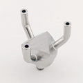 Tête 3 voies pour vanne d'ajout Inox 316L pour bioréacteur - Fermentec Shop
