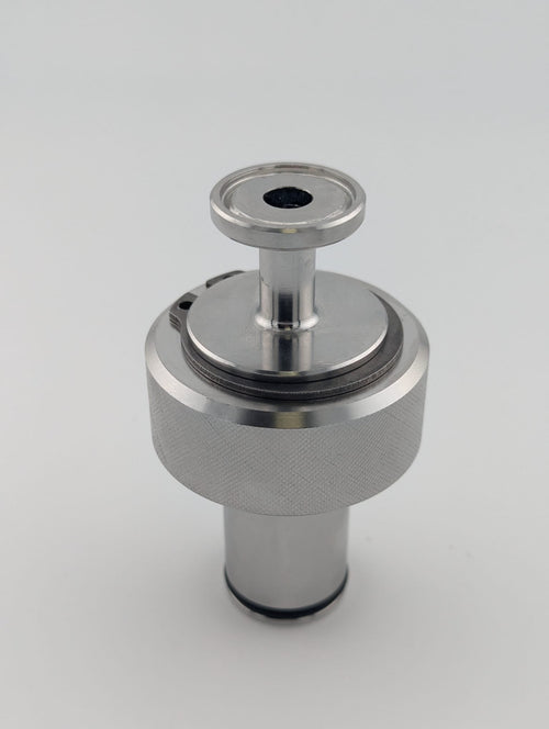 Bouchon Ingold 52mm micro clamp Inox 316L, électropolis pour bioréacteur - Fermentec Shop