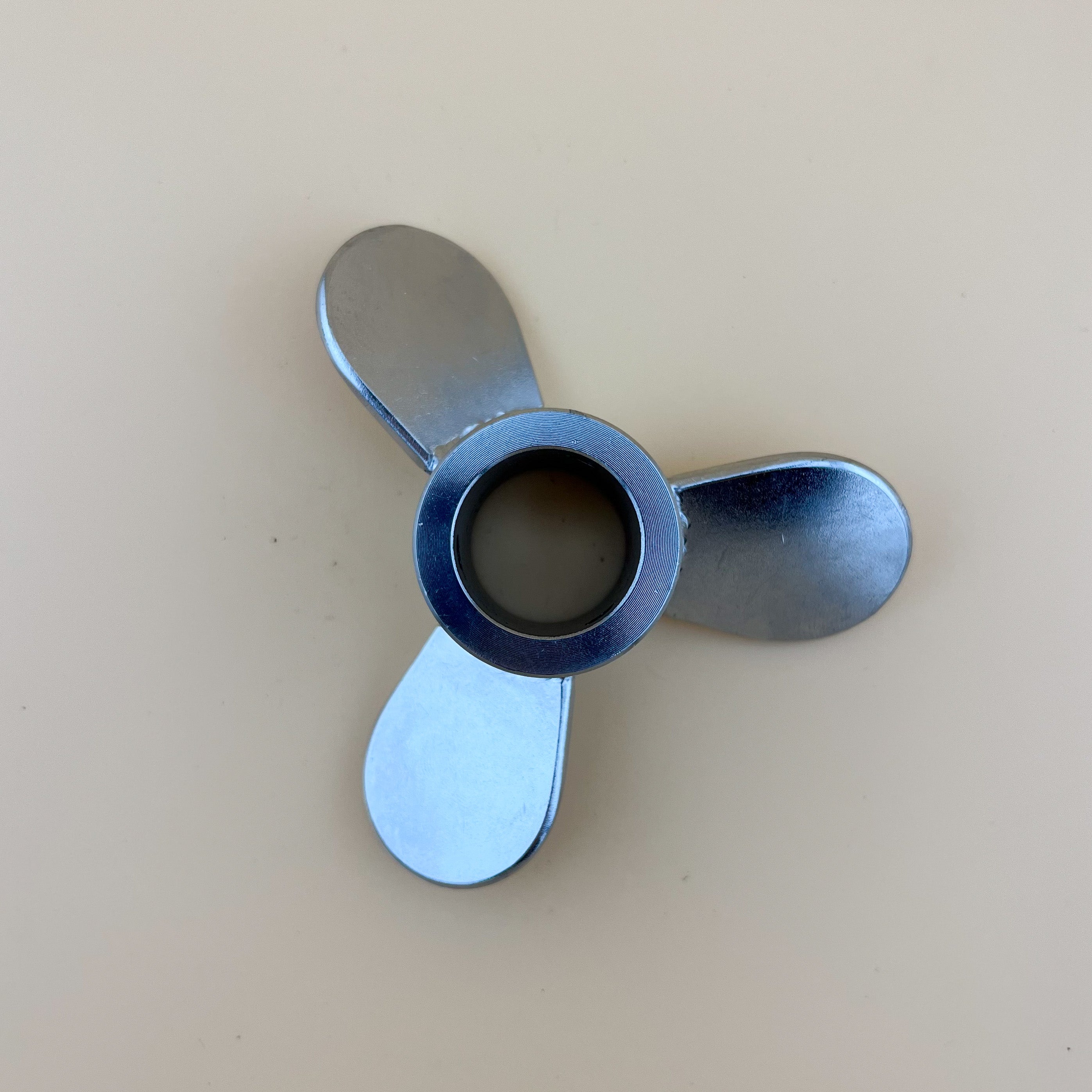 Pale d'agitation - Hélice Marine Ø22 Ø86 - Inox 316L, électropolis Fermentec