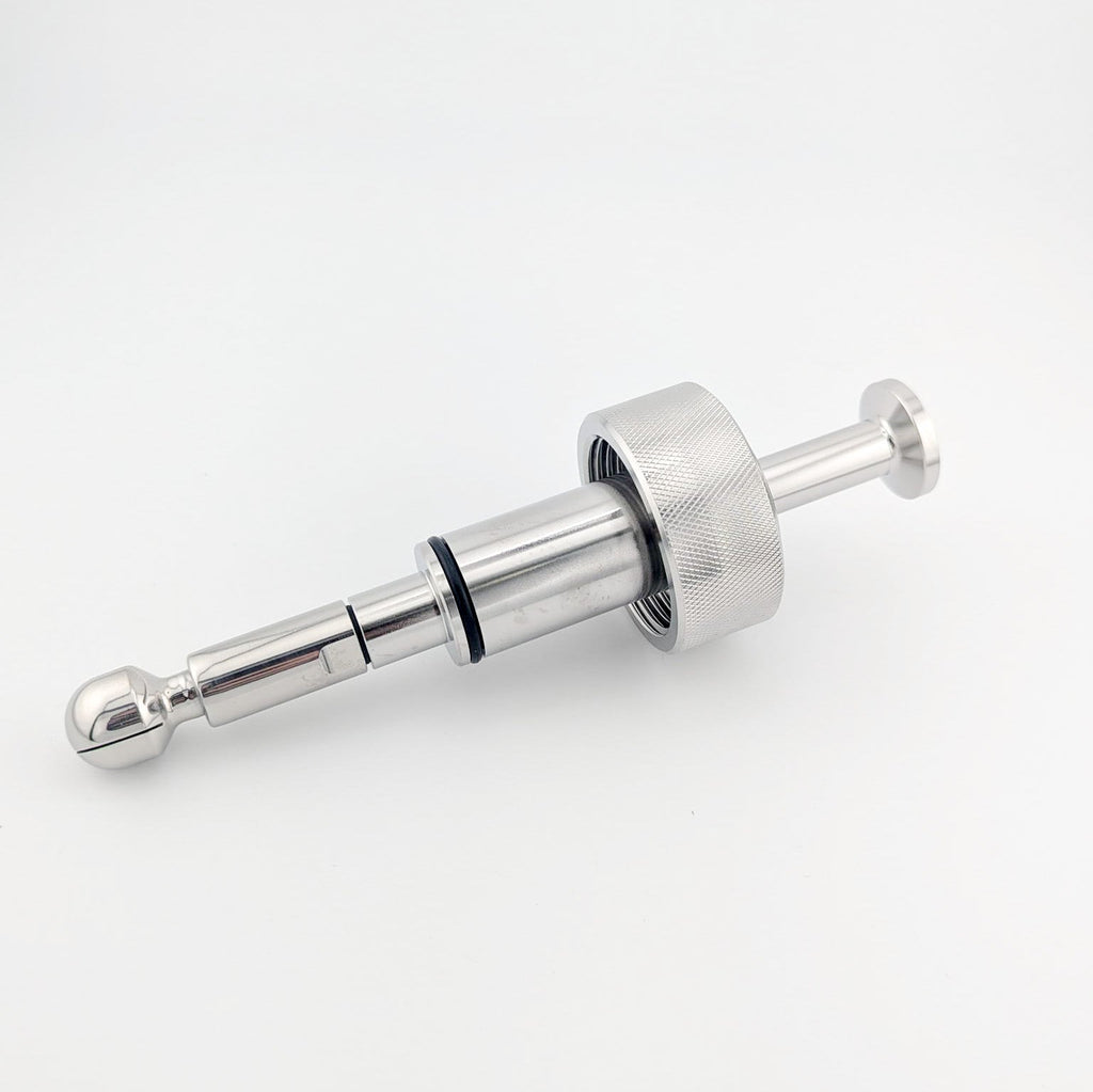 Boule de pulvérisation Ingold 52mm microclamp ASME BPE 1/2" Inox 316L, électropolis pour bioréacteur - Fermentec Shop