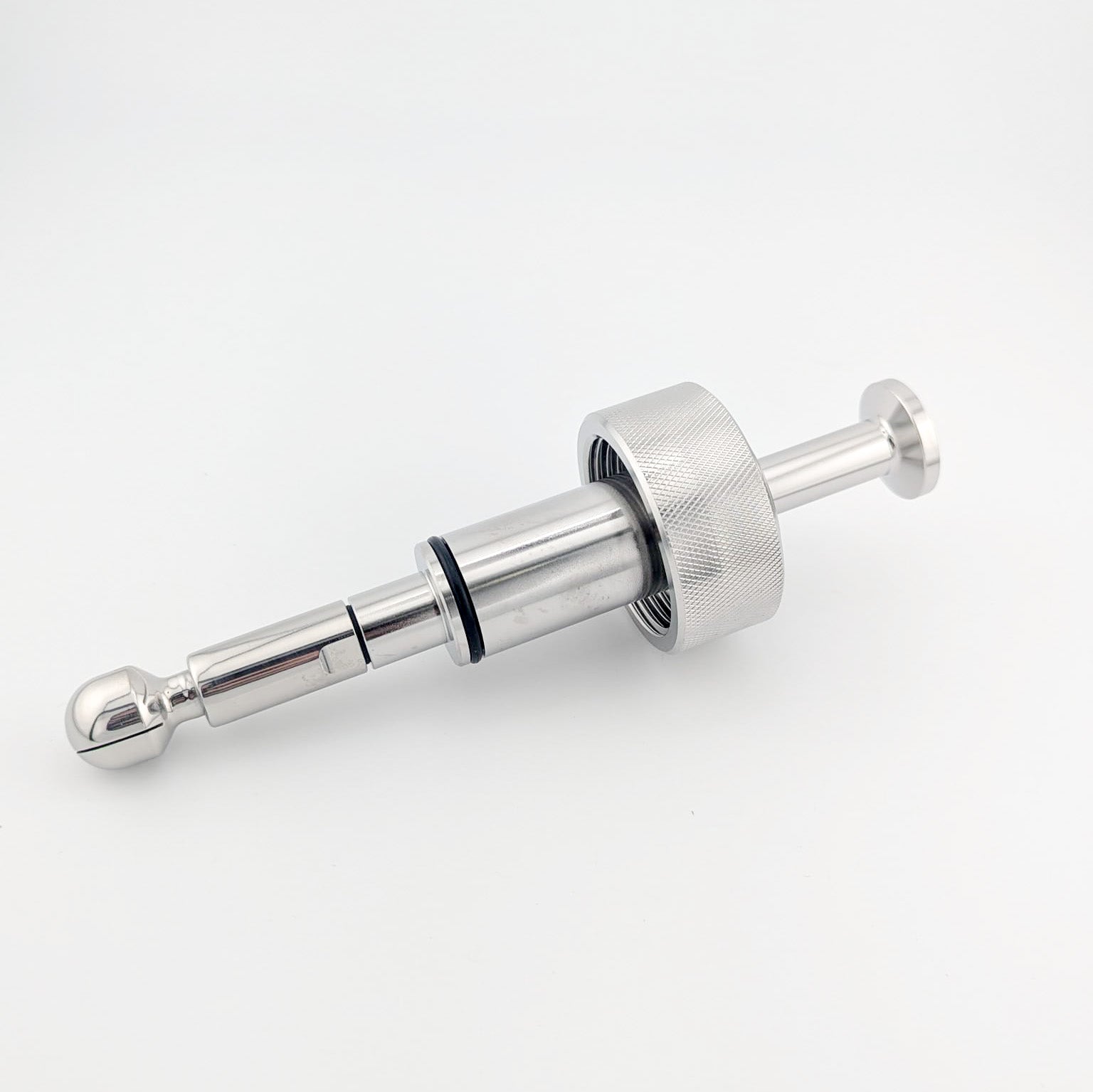Boule de pulvérisation Ingold 52mm microclamp ASME BPE 1/2" Inox 316L, électropolis pour bioréacteur - Fermentec Shop