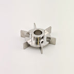 Pale rushton Ø14 Ø64 Inox 316L pour bioréacteur - Fermentec Shop