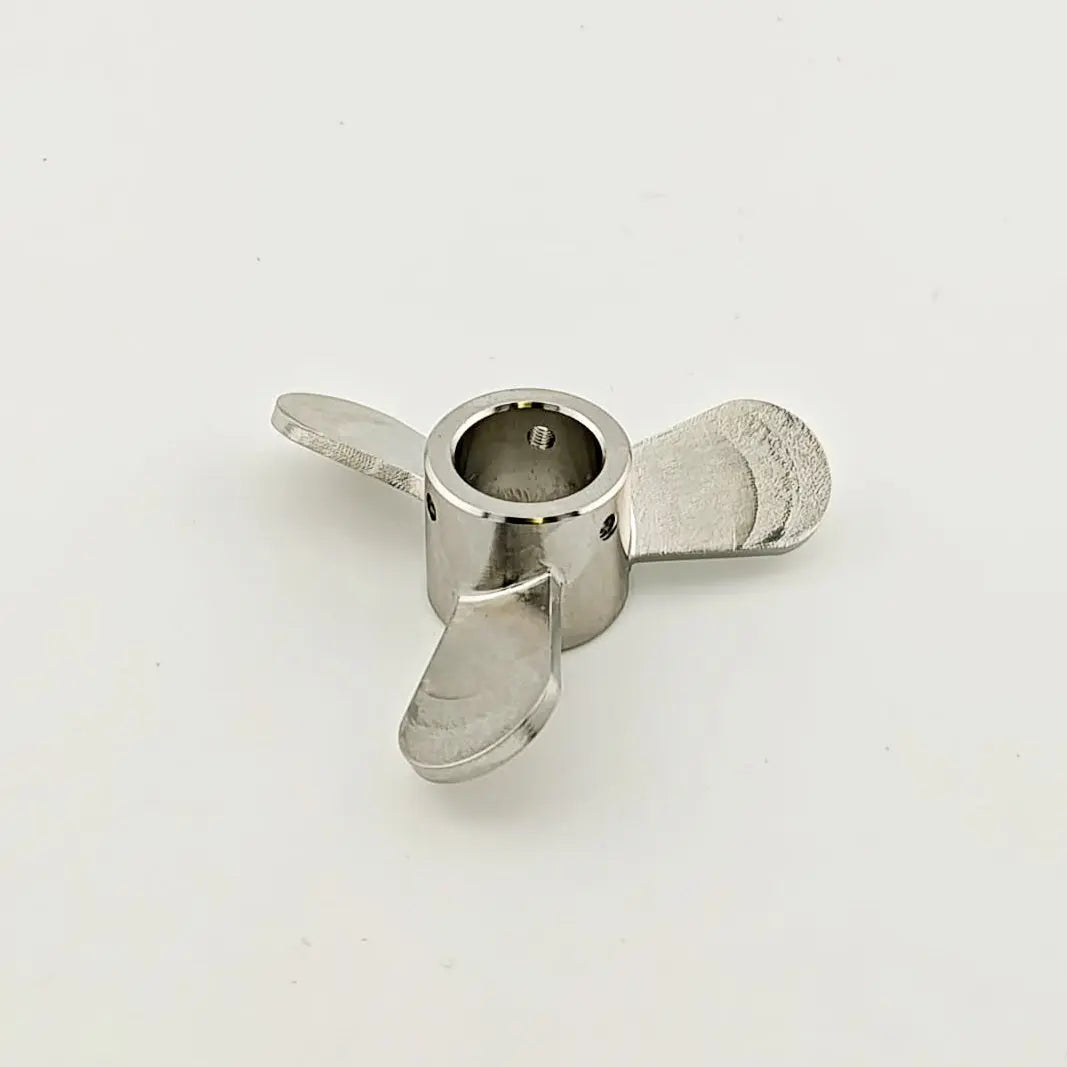 Pale marine Ø14 Ø64 Inox 316L, électropolis pour bioréacteur - Fermentec Shop