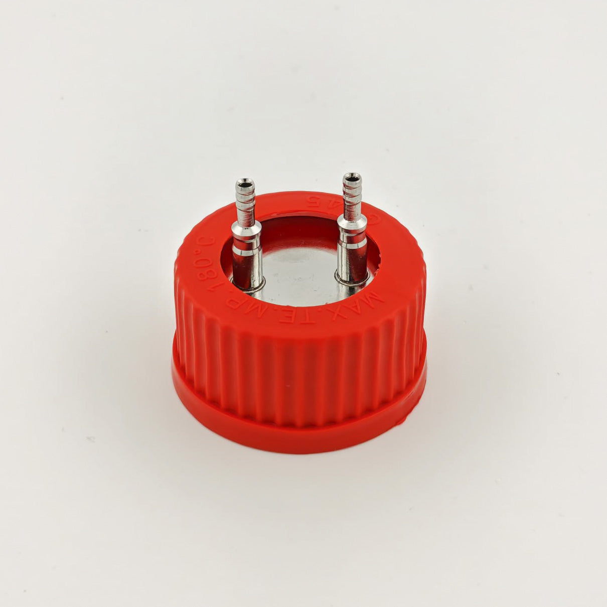 Platine GL45 double tube 4/6 mm Inox 316L pour bioréacteur - Fermentec Shop