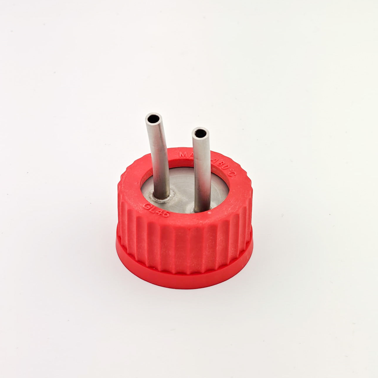 Platine GL45 double, 6mm Inox 316L pour bioréacteur - Fermentec Shop