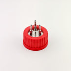 Platine GL45 triple tube 4/6 mm Inox 316L pour bioréacteur - Fermentec Shop