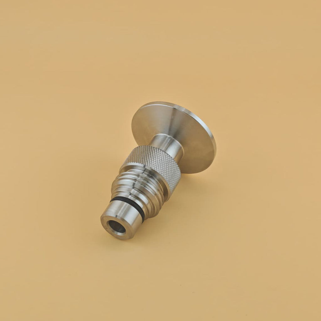 Bouchon Ø19 RD28 Clamp 50.5 - Inox 316L, électropolis Fermentec