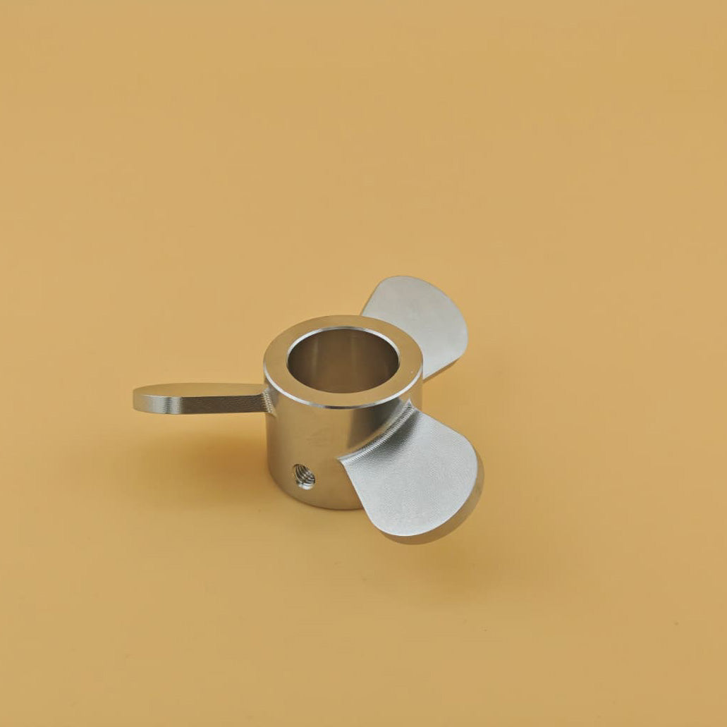 Pale d'agitation - Hélice Marine Ø22 Ø85 - Inox 316L, électropolis Fermentec