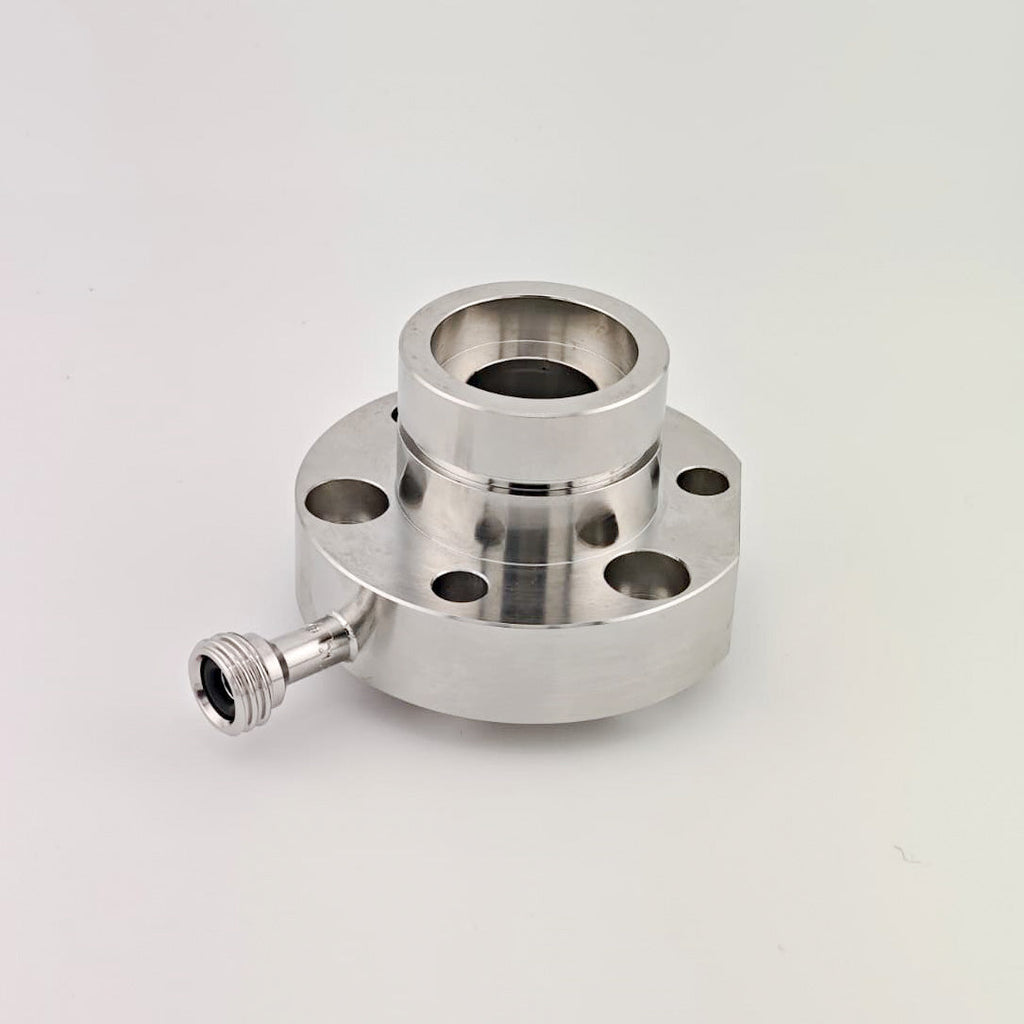 Flasque moteur compatible Biostat C Inox 316L, électropolis  pour bioréacteur - Fermentec Shop