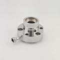 Flasque moteur compatible Biostat C Inox 316L, électropolis  pour bioréacteur - Fermentec Shop