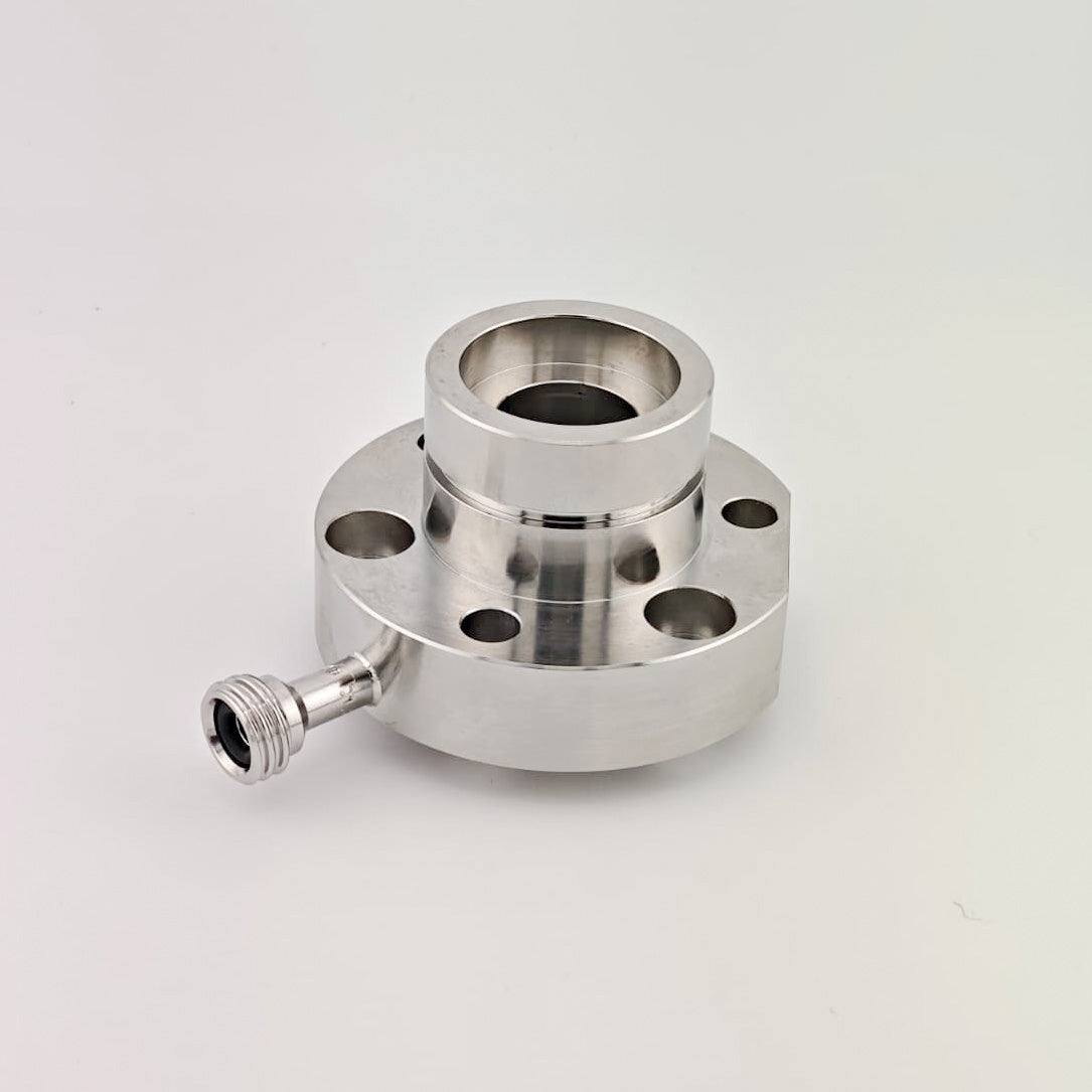 Flasque moteur compatible Biostat C Inox 316L, électropolis  pour bioréacteur - Fermentec Shop
