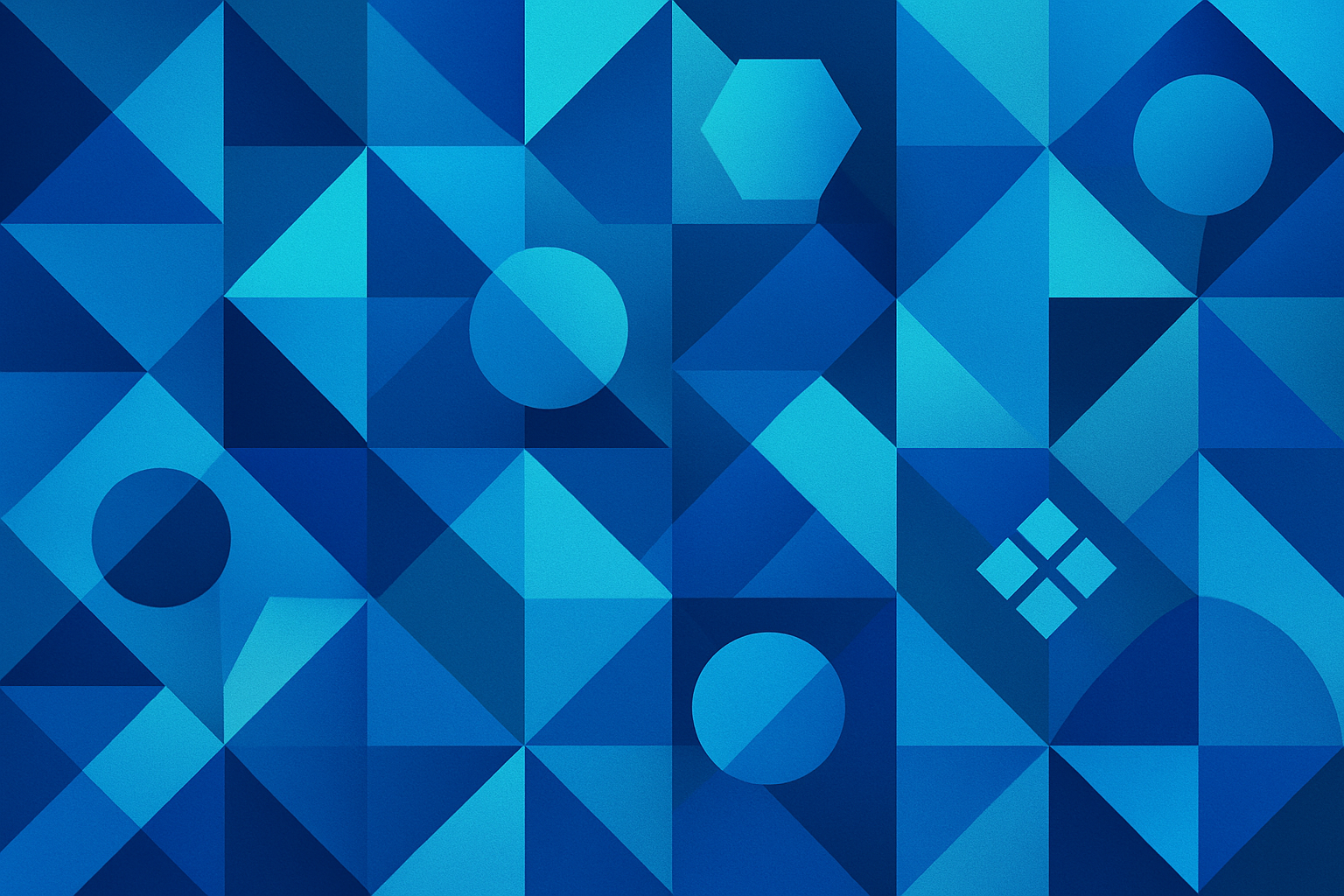 design colorful shape, geometrical, wallpaper, blue tones