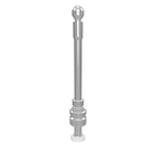 Boule de pulvérisation Rd28 microclamp ASME BPE 1/2"